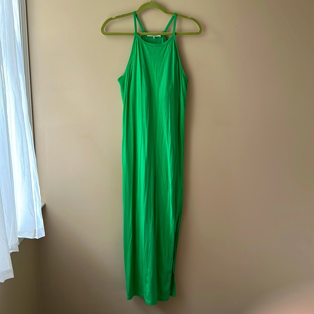Frame Green Maxi Dress